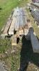 QUANTITY OF USED 4IN X 6IN MOSTLY TREATED LUMBER - 6