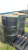 (2) 40 GAL STEEL DRUMS - 3
