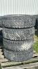 SET OF 4 GOODRICH L245/75R17 TIRES