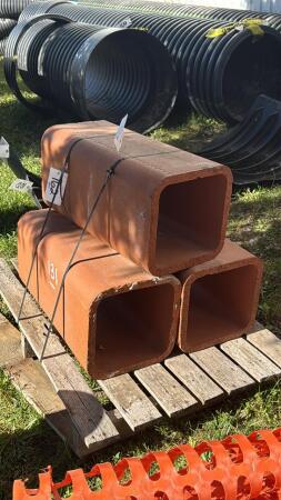 (3) 24IN X 12IN X 12IN CHIMNEY FLUES