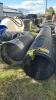 (2) PIECES OF 24IN POLY PIPE