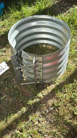 16IN CORRAGATED IRON PIPE COUPLING