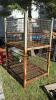 PAIR OF STACKABLE STEEL CRATES