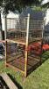 PAIR OF STACKABLE STEEL CRATES - 2