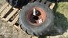 CARLISLE 26X12.00 12 TIRE ON 5 BOLT RIM - 3