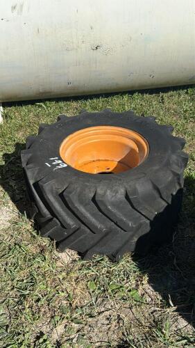 TITAN 26X12.00-12 TIRE ON 5 BOLT RIM