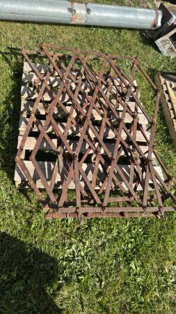 3 SECTION OF OLDER DIAMOND HARROW