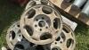 (4) ALUMINUM RIMS - 3