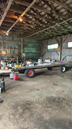 18ft x 8ft Flat Rack Wagon (see note)