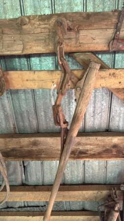 Cant Hook and Chain Binder