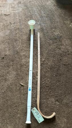Grain Cup and Stock Cane