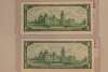 2 1967 Can. $1.00 Bills, Uncirculated, No Serial # - 2