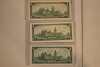 3 1967 Can. $1.00 Bills, Uncirculated, No Serial # - 5