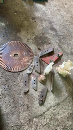 Lot of Kverneland Plow Parts