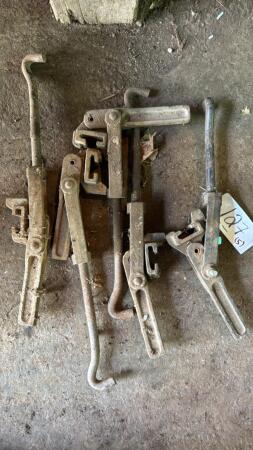 Lot of 5 Snap-On Dual Clamps