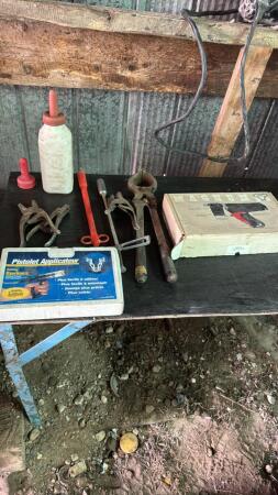 Lot of Livestock Supplies