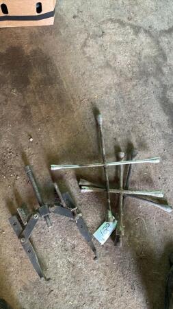 3 Tire Wrenches and Gear Puller