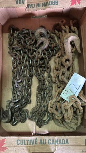 Lot of 3 Logging Chains