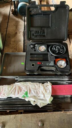 12V Air Compressor and Welding Rod