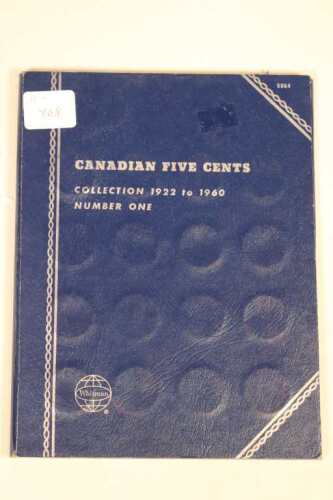 Blue Book, 44 Can. Nickels 1922 & up Includes 1925