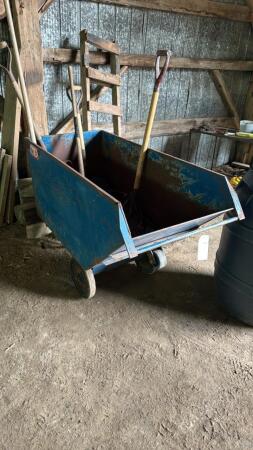 Bruns Steel Feed Cart