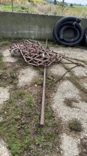5-Section Diamond Harrows and Pole