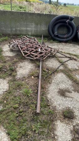5-Section Diamond Harrows and Pole