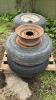 Lot of 4 Implement Tires and Rims - 2
