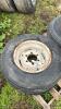 Lot of 4 Implement Tires and Rims - 5
