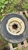 Lot of 4 Implement Tires and Rims - 6