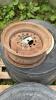 Lot of 4 Implement Tires and Rims - 9