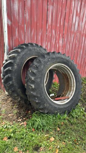 Pair of 18.4-38 Snap-On Duals