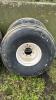 Lot of 4 - 16.5L-16.1SL Tires and 8-Bolt Rims - 2