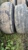 Lot of 4 - 16.5L-16.1SL Tires and 8-Bolt Rims - 9
