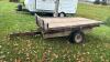 10ft x 80in Hydraulic Single Axle Dump Trailer - 4
