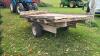 10ft x 80in Hydraulic Single Axle Dump Trailer - 5