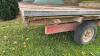 10ft x 80in Hydraulic Single Axle Dump Trailer - 11