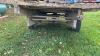 10ft x 80in Hydraulic Single Axle Dump Trailer - 12