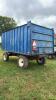 Fey 16ft x 8ft Steel Dump Wagon - 4
