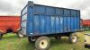 Fey 16ft x 8ft Steel Dump Wagon - 7