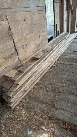 Lot of Rough Cut Lumber
