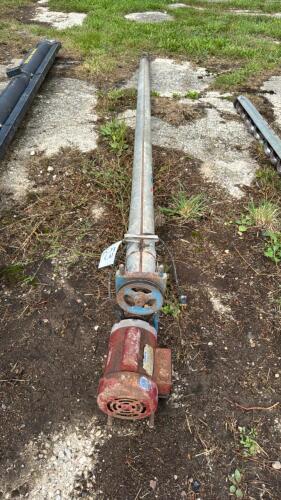 Allied 11ft x 4in Auger 1hp Motor