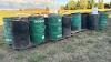 Lot of 15 Steel 45gal Drums - 6