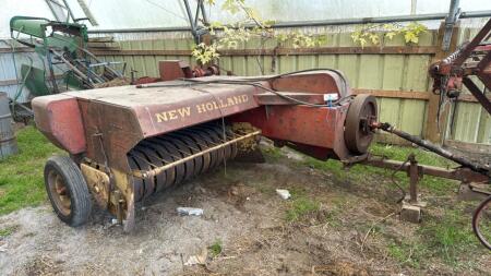 New Holland 268 Baler with Allied Stooker