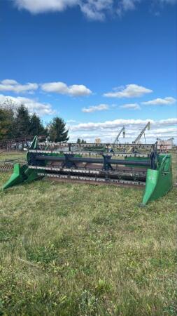 John Deere 215 13.5ft flex head