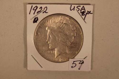 USA Liberty Silver Dollar 1922