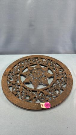 15IN CAST IRON CIRCULAR GRATE
