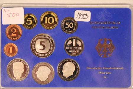 1983 Proof Set Deutschland