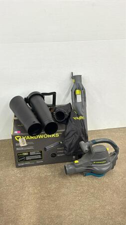 YARDWORKS 120V LEAF BLOWER VAC