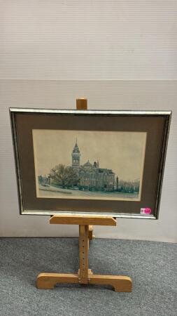 PERTH COUNTY COURT HOUSE NUMBERED PRINT
